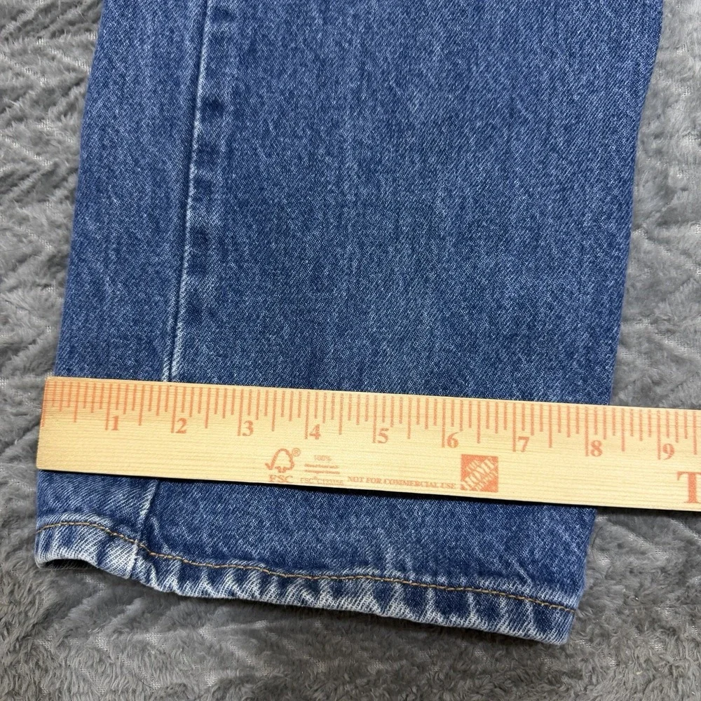 Vtg Levis 505 Jeans Mens Fits 32x31 Regular Fit Straight Leg Medium Wash Y2K